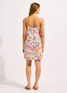 Seafolly Seafolly Beach Boheme Bandeau Mini Dress - Parfait Pink Seafolly Beach Boheme Bandeau Mini Dress - Parfait Pink Splash Swimwear Mini Dress