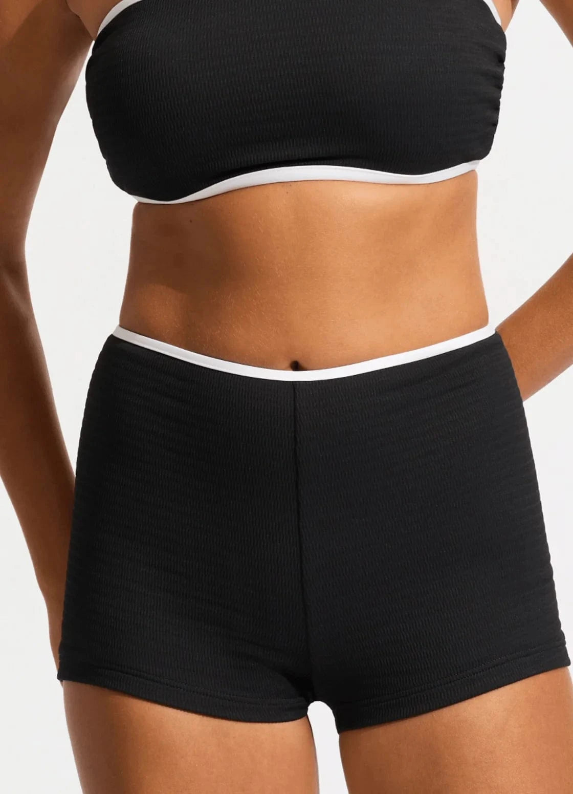 Seafolly Seafolly Beach Bound Boyleg Pant Seafolly Beach Bound Boyleg Pant Splash Swimwear Bikini Bottoms