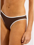 Seafolly Seafolly Beach Bound Hipster Pant - Dark Chocolate Seafolly Beach Bound Hipster Pant - Dark Chocolate Splash Swimwear