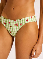 Seafolly Seafolly Beach Picnic Hipster Pant - Sage Seafolly Beach Picnic Hipster Pant - Sage Splash Swimwear