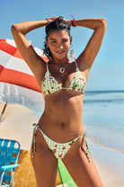 Seafolly Seafolly Beach Picnic Slide Tri - Sage Seafolly Beach Picnic Slide Tri - Sage Splash Swimwear