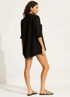 Seafolly Seafolly Breeze Beach Shirt Seafolly Breeze Beach Shirt Splash Swimwear Kaftans & Cover Ups