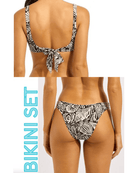Seafolly Seafolly C Shells Ring Front Tank & High Cut Pant Seafolly C Shells Ring Front Tank & High Cut Pant Splash Swimwear Bikini Set