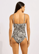 Seafolly Seafolly C Shells Square Neck Tankini - Black Seafolly C Shells Square Neck Tankini - Black Splash Swimwear