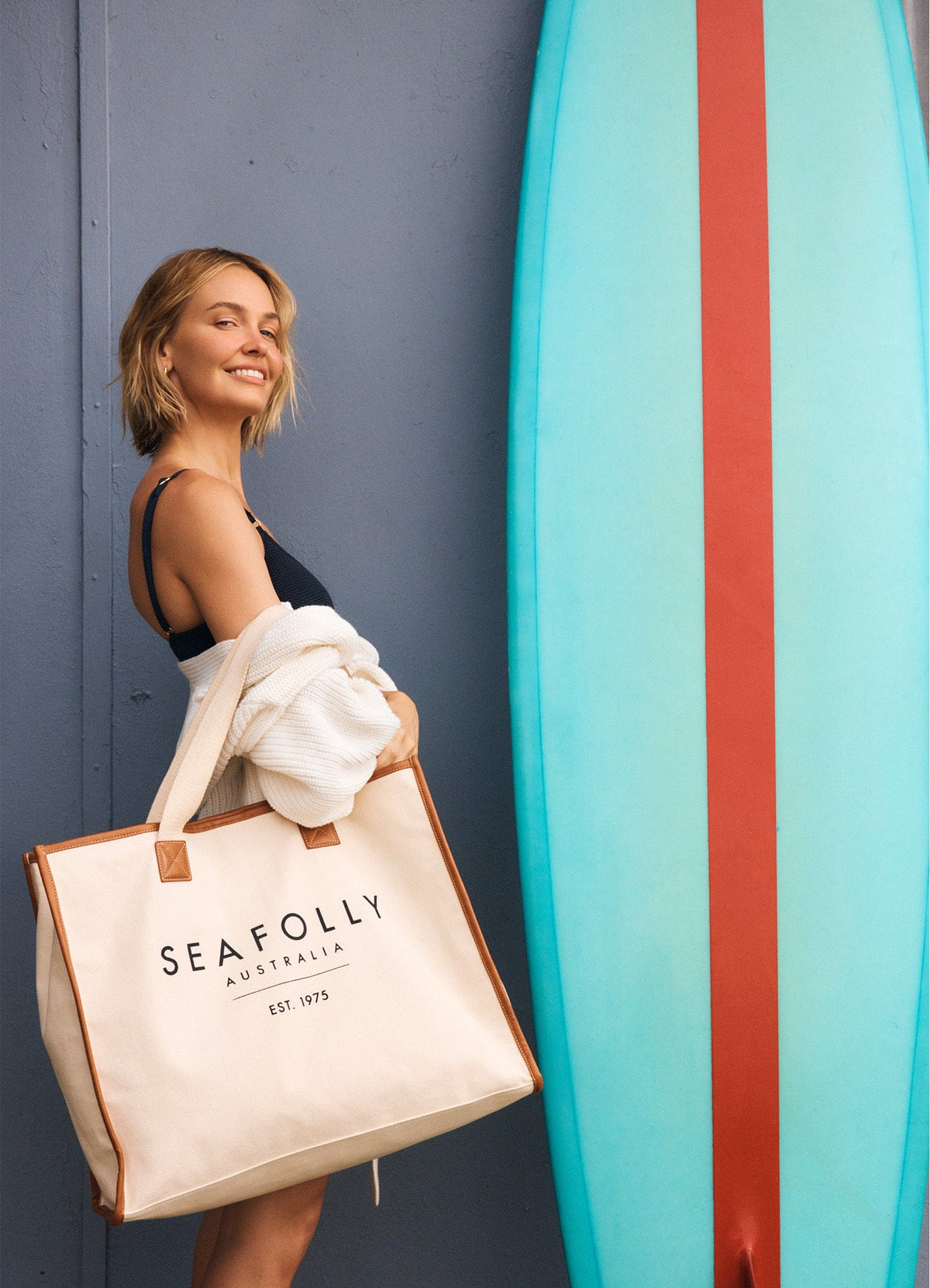 Seafolly Canvas Tote - Seafolly - Splash Swimwear  - accessories, bags, Beach Accessories, beach bags, Oct23, seafolly, Womens - Splash Swimwear 