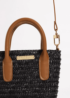 Seafolly Seafolly Carried Away Micro Tote Bag -Black 71998-BG.Black Seafolly Carried Away Micro Tote Bag -Black Splash Swimwear Swimwear O/S