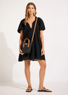 Seafolly Seafolly Carried Away Micro Tote Bag -Black 71998-BG.Black Seafolly Carried Away Micro Tote Bag -Black Splash Swimwear Swimwear O/S