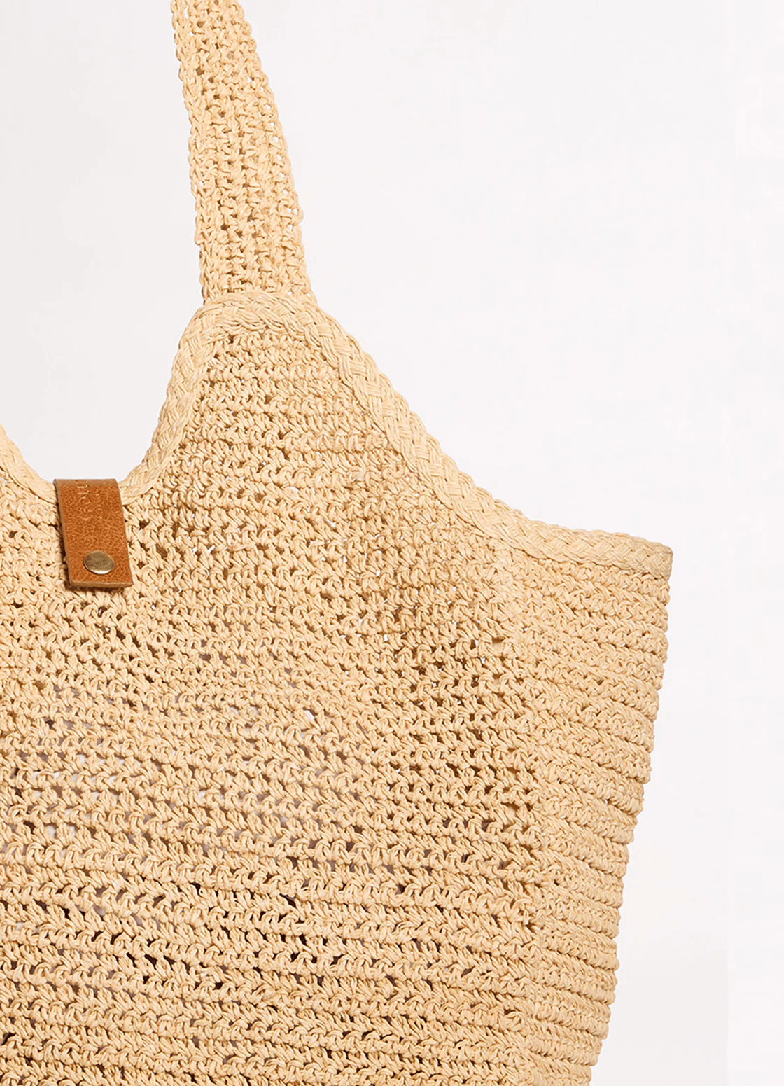 Seafolly Seafolly Carried Away Mirage Woven Tote Bag - Natural 71986-BG.Natural Seafolly Carried Away Mirage Woven Tote Bag - Natural Splash Swimwear Swimwear O/S