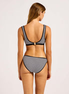 Seafolly Seafolly Clubhouse Zip Front Tank Top - Black Seafolly Clubhouse Zip Front Tank Top - Black Splash Swimwear Bikini Tops