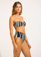 Seafolly Seafolly Coastline High Waisted Pant - Black Seafolly Coastline High Waisted Pant - Black Splash Swimwear