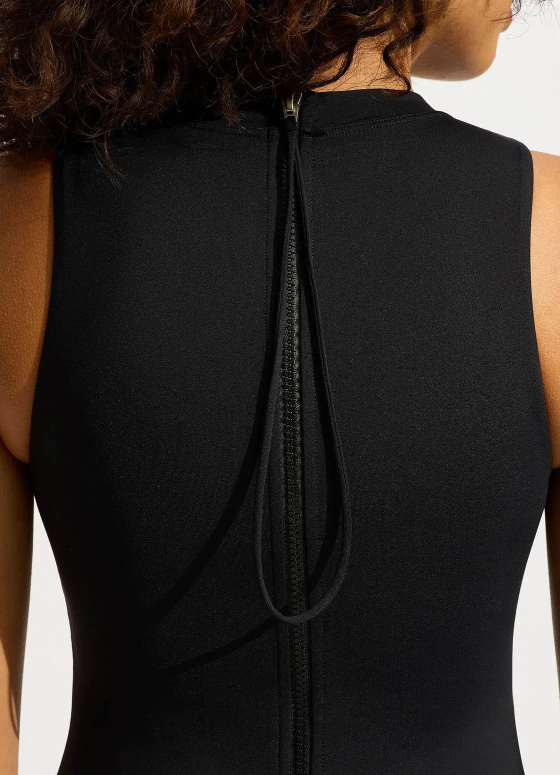 Seafolly Seafolly Collective Boyleg Zip One Piece - Black Seafolly Collective Boyleg Zip One Piece - Black Splash Swimwear