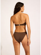Seafolly Seafolly Collective High Leg Ruched Side Bikini Bottom- Dark Chocolate Seafolly Collective High Leg Ruched Side Bikini Bottom- Dark Chocolate Splash Swimwear Bikini Bottoms