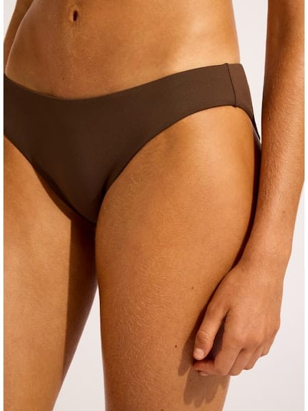 Seafolly Seafolly Collective Hipster Pant - Dark Chocolate Seafolly Collective Hipster Pant - Dark Chocolate Splash Swimwear Bikini Bottoms