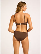 Seafolly Seafolly Collective Hybrid Bralette  - Dark Chocolate Seafolly Collective Hybrid Bralette  - Dark Chocolate Splash Swimwear One Pieces