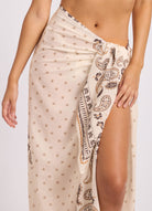 Seafolly Seafolly Drift Club Bandana Bandana Sarong - Vanilla 55817-SG.Vanilla Seafolly Drift Club Bandana Bandana Sarong - Vanilla Splash Swimwear OS 1000033300