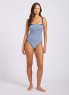 Seafolly Seafolly Horizon DD Bandeau One Piece Seafolly Horizon DD Bandeau One Piece Splash Swimwear One Piece