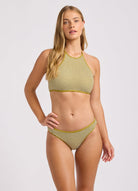 Seafolly Seafolly Horizon Hipster Pant - Guacamole Seafolly Horizon Hipster Pant - Guacamole Splash Swimwear Bikini Bottoms