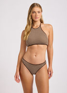 Seafolly Seafolly Horizon Hipster Pant - Mocha Seafolly Horizon Hipster Pant - Mocha Splash Swimwear