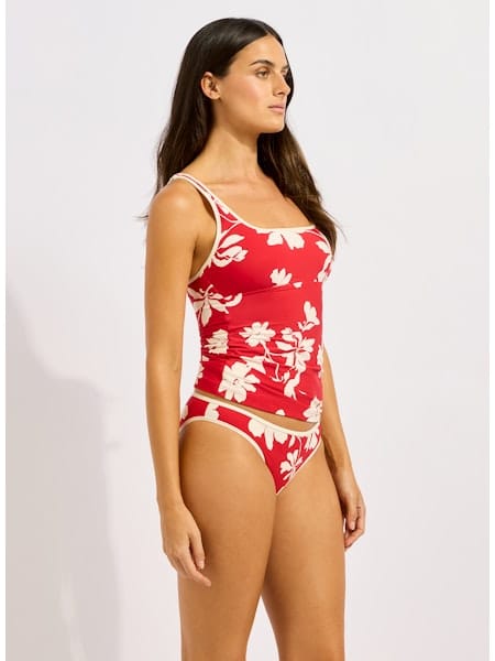 Seafolly Seafolly Mayflower Hipster Pant - Cosmo Red Seafolly Mayflower Hipster Pant - Cosmo Red Splash Swimwear Bikini Bottoms