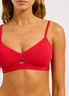 Seafolly Seafolly S.Collective Hybrid Bralette - Cosmo Red Seafolly S.Collective Hybrid Bralette - Cosmo Red Splash Swimwear Bikini Tops
