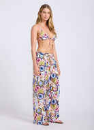 Seafolly Seafolly Sea Blossom Wide Leg Pant Seafolly Sea Blossom Wide Leg Pant Splash Swimwear Pant