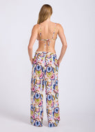 Seafolly Seafolly Sea Blossom Wide Leg Pant Seafolly Sea Blossom Wide Leg Pant Splash Swimwear Pant