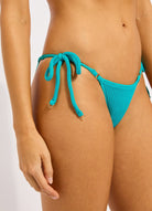 Seafolly Seafolly Sea Dive High Rise Pant - Caribbean Blue Seafolly Sea Dive High Rise Pant - Caribbean Blue Splash Swimwear Clothing Pant