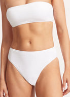 Seafolly Seafolly Sea Dive High Rise Pant - Snapdragon Seafolly Sea Dive High Rise Pant - Snapdragon Splash Swimwear Bikini Bottoms