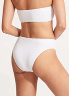 Seafolly Seafolly Sea Dive High Rise Pant - Snapdragon Seafolly Sea Dive High Rise Pant - Snapdragon Splash Swimwear Bikini Bottoms