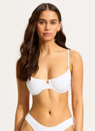 Seafolly Seafolly Sea Dive Underwire Bra - Snapdragon Seafolly Sea Dive Underwire Bra - Snapdragon Splash Swimwear Bikini Tops