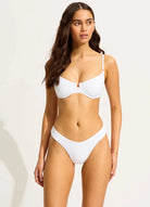 Seafolly Seafolly Sea Dive Underwire Bra - Snapdragon Seafolly Sea Dive Underwire Bra - Snapdragon Splash Swimwear Bikini Tops