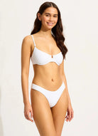 Seafolly Seafolly Sea Dive Underwire Bra - Snapdragon Seafolly Sea Dive Underwire Bra - Snapdragon Splash Swimwear Bikini Tops