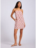 Seafolly Seafolly Summer Chintz Bandeau Mini Dress Bandeau Mini Dress Ecru | Seafolly Splash Swimwear Dress