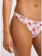Seafolly Seafolly Summer Chintz Hipster Pant Hipster Pant Ecru | Seafolly Splash Swimwear Bikini Bottoms