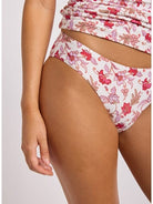 Seafolly Seafolly Summer Chintz Retro Pant Retro Pant Ecru | Seafolly Splash Swimwear Bikini Bottoms