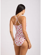 Seafolly Seafolly Summer Chintz Retro Pant Retro Pant Ecru | Seafolly Splash Swimwear Bikini Bottoms