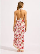 Seafolly Seafolly Summer Chintz Sarong 55776-SG-OS Summer Chintz Sarong Ecru | Seafolly Splash Swimwear Sarong Ecru / O/S
