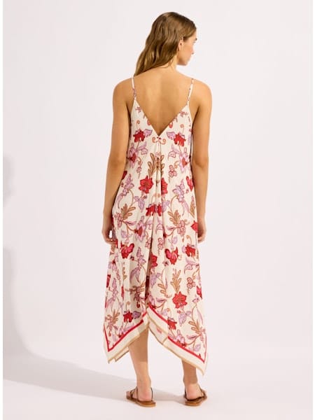 Seafolly Seafolly Summer Chintz Scarf Dress Scarf Dress Ecru | Seafolly Splash Swimwear Dress