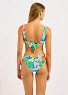 Seafolly Seafolly Viva Vacation Hipster Tie Side Bikini Bottom - Powder Blue Seafolly Viva Vacation Hipster Tie Side Bikini Bottom - Powder Blue Splash Swimwear