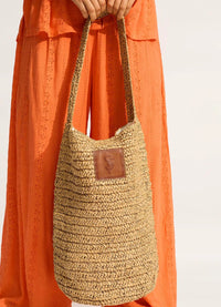 Seafolly Spring Festival Tube Tote Bag - Natural 72038-BG Seafolly Spring Festival Tube Tote Bag - Natural Splash Swimwear Beach Bags O/S 9349623362715