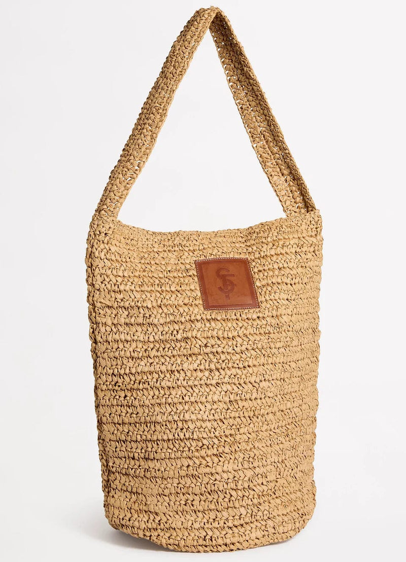 Seafolly Spring Festival Tube Tote Bag - Natural 72038-BG Seafolly Spring Festival Tube Tote Bag - Natural Splash Swimwear Beach Bags O/S 9349623362715