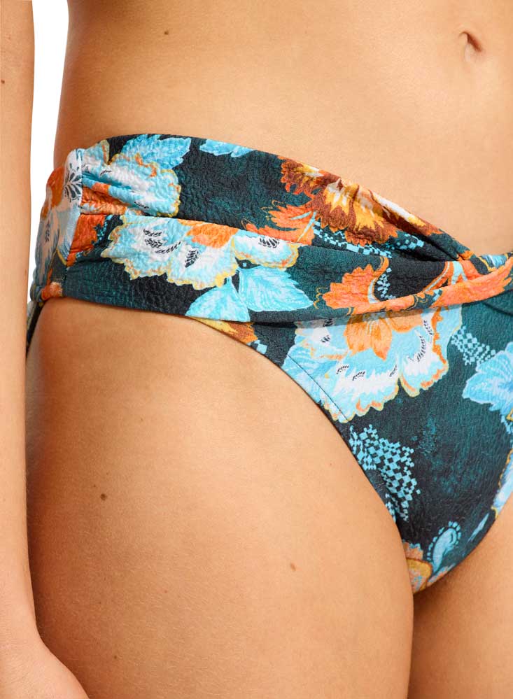 Seafolly Spring Festival Twist Band Mini Hipster - True Navy Seafolly Spring Festival Twist Band Mini Hipster - True Navy Splash Swimwear Bikini Bottoms