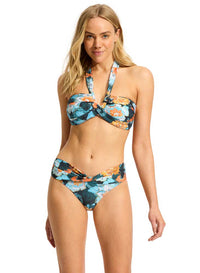 Seafolly Spring Festival Twist Band Mini Hipster - True Navy Seafolly Spring Festival Twist Band Mini Hipster - True Navy Splash Swimwear Bikini Bottoms