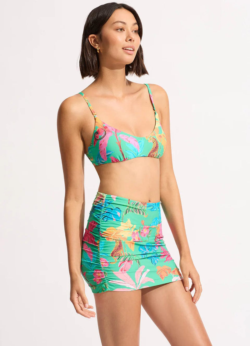 Seafolly Tropica Bralette - Jade Shop Tropica Bralette - Jade by Seafolly | Australian Swimwear Brands | Splash Swimwear Splash Swimwear Bikini Tops