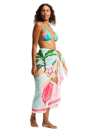 Tropica Pareo - Jade - Seafolly - Splash Swimwear  - accessories, Oct23, Sarongs, Seafolly, Womens, womens clothing - Splash Swimwear 