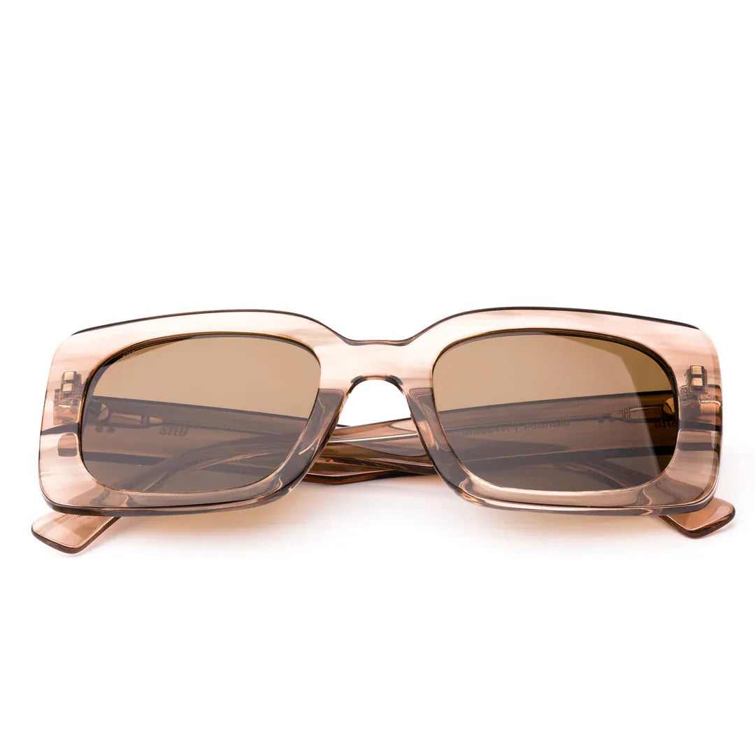 Sito Sito Indi Sunnies - Biscotti/ Brown Polar SIIND001P Odessa Black/Smokey Grey Splash Swimwear 9339740058769