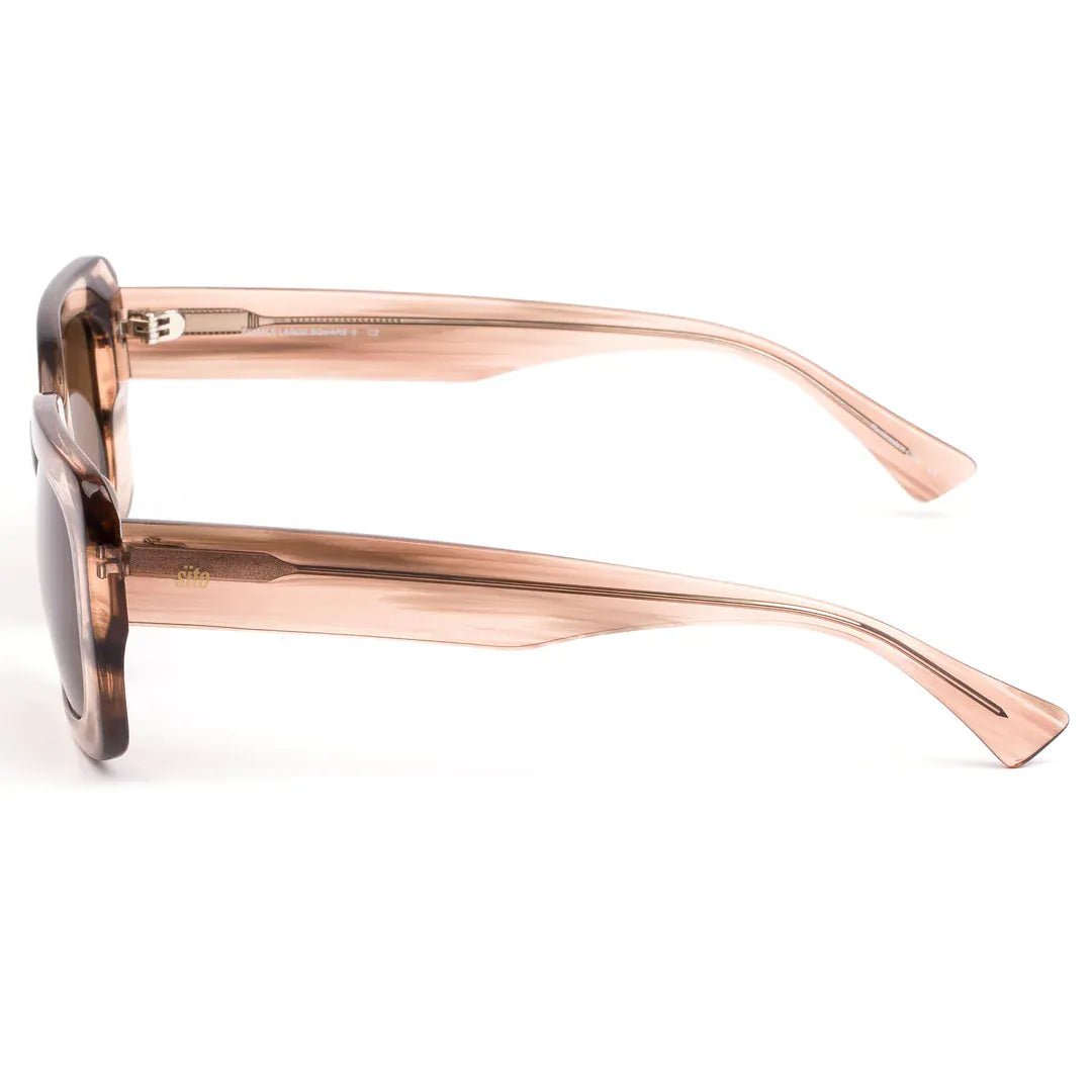 Sito Sito Indi Sunnies - Biscotti/ Brown Polar SIIND001P Odessa Black/Smokey Grey Splash Swimwear 9339740058769