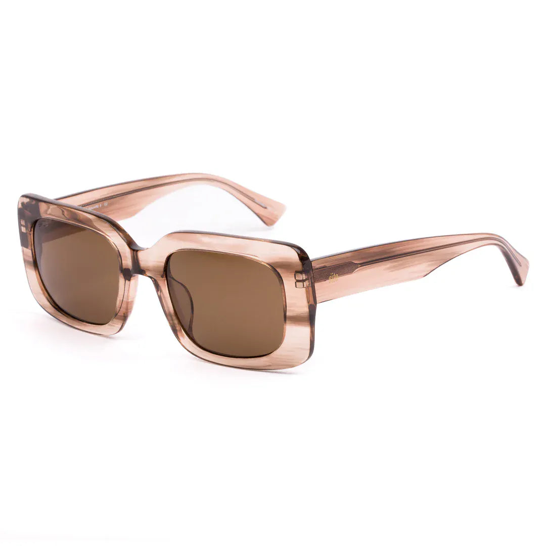 Sito Sito Indi Sunnies - Biscotti/ Brown Polar SIIND001P Odessa Black/Smokey Grey Splash Swimwear 9339740058769