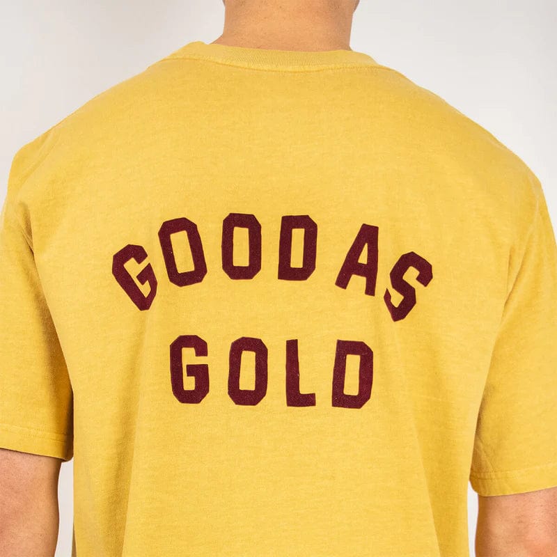 Good As Gold Leisure Tee - Skwosh - Splash Swimwear  - mens, mens clothing, Mens Skwosh, mens tees, new arrivals, new clothing, Nov22, skwosh, skwosh mens, tees - Splash Swimwear 