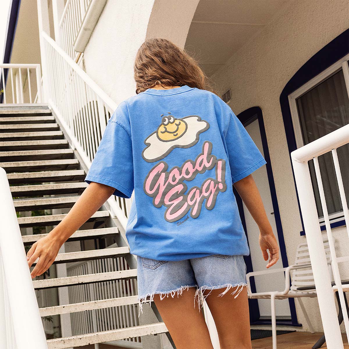 Skwosh Good Egg Regular Tee Skwosh Good Egg Regular Tee Splash Swimwear Shirts